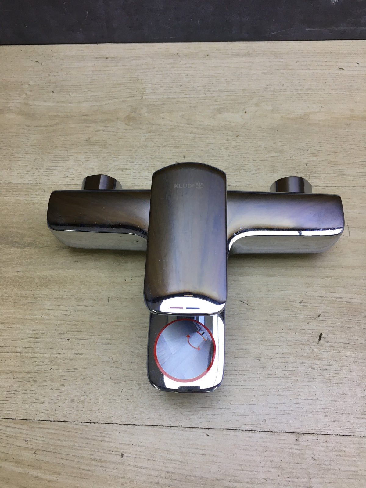 Kludi 414450575 single-lever bath and shower mixer DN 15, I31240