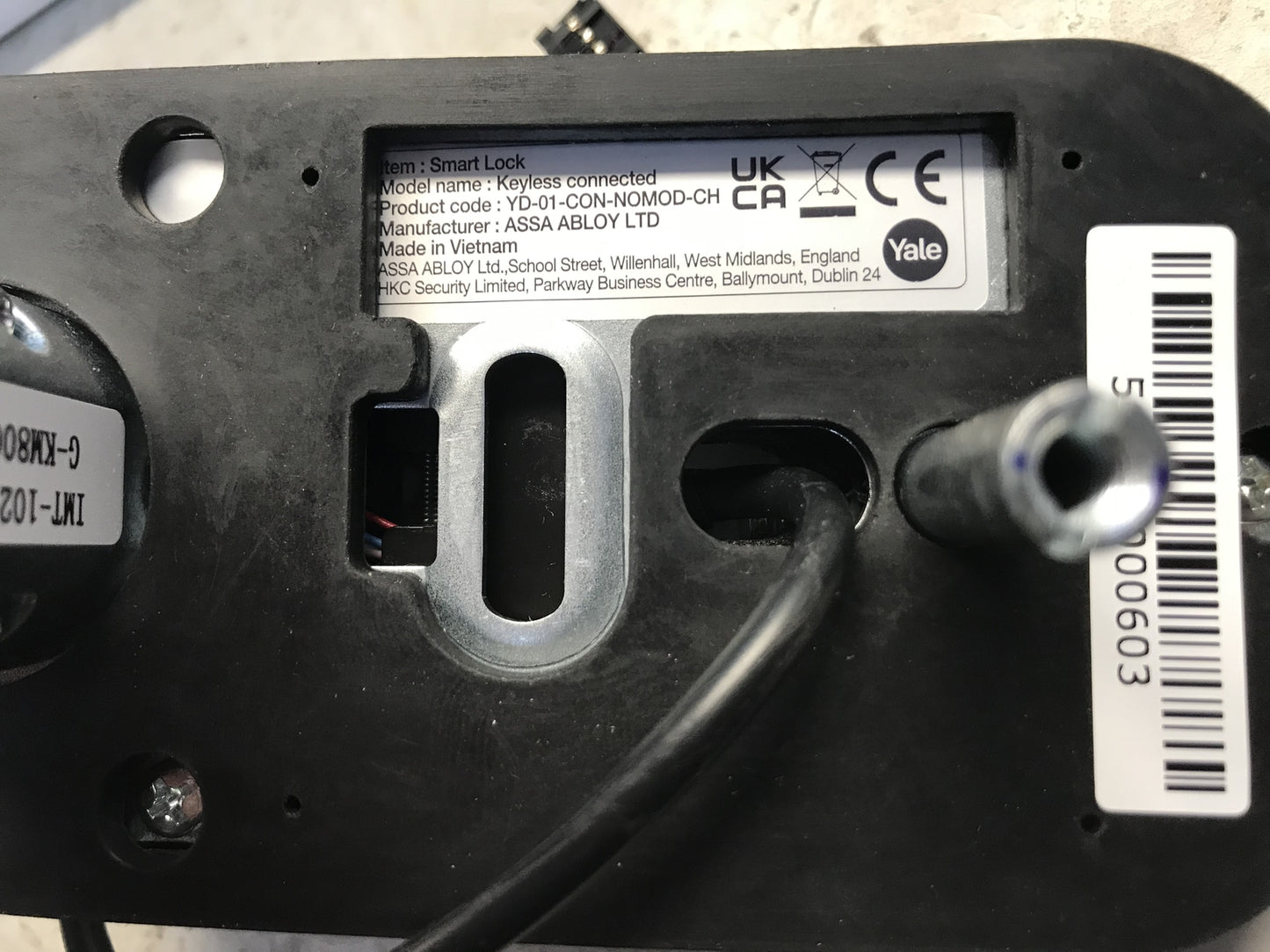 Yale YD-01-CON-NOMOD-CH Schlüsselloser Türschloß, via Smartphone, I25226