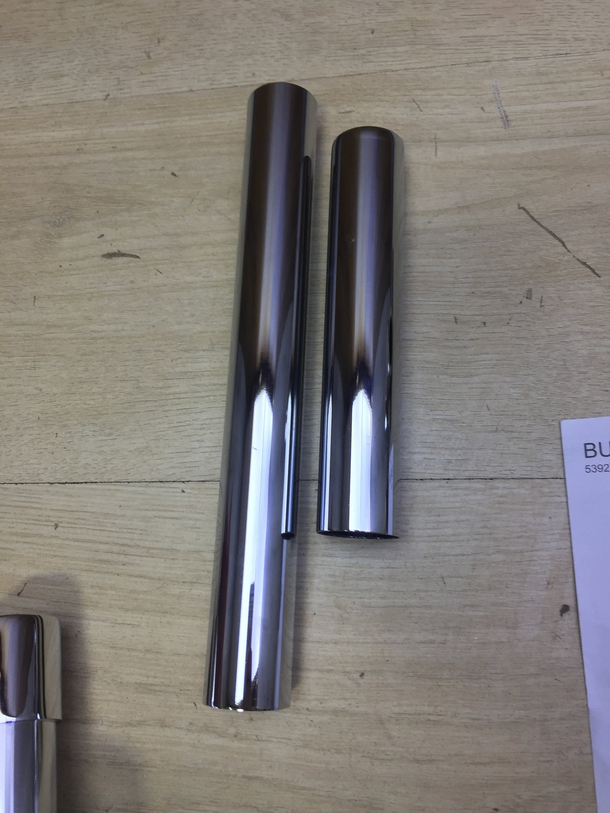 Lineabeta space-saving siphon series Busi and Dog 53927 chrome, brass, I32068