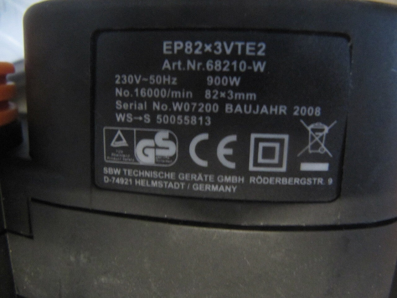 Cross Tools EP 82 X3 VTE 2 Elektrohobel, Y10064