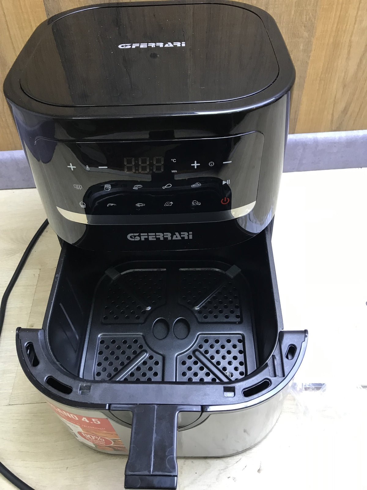 G3 Ferrari G10175 air fryer, 4.5 L, 1500W, 10 programs, I29072