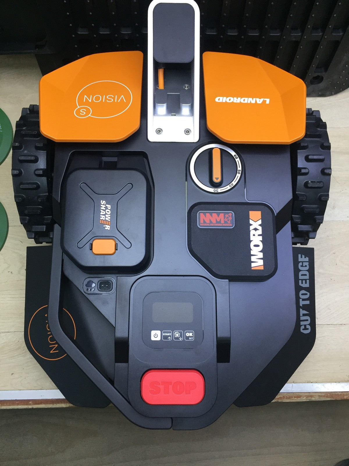 WORX Landroid Vision S250 Mähroboter WR202E, für Gärten bis 250m², I33633