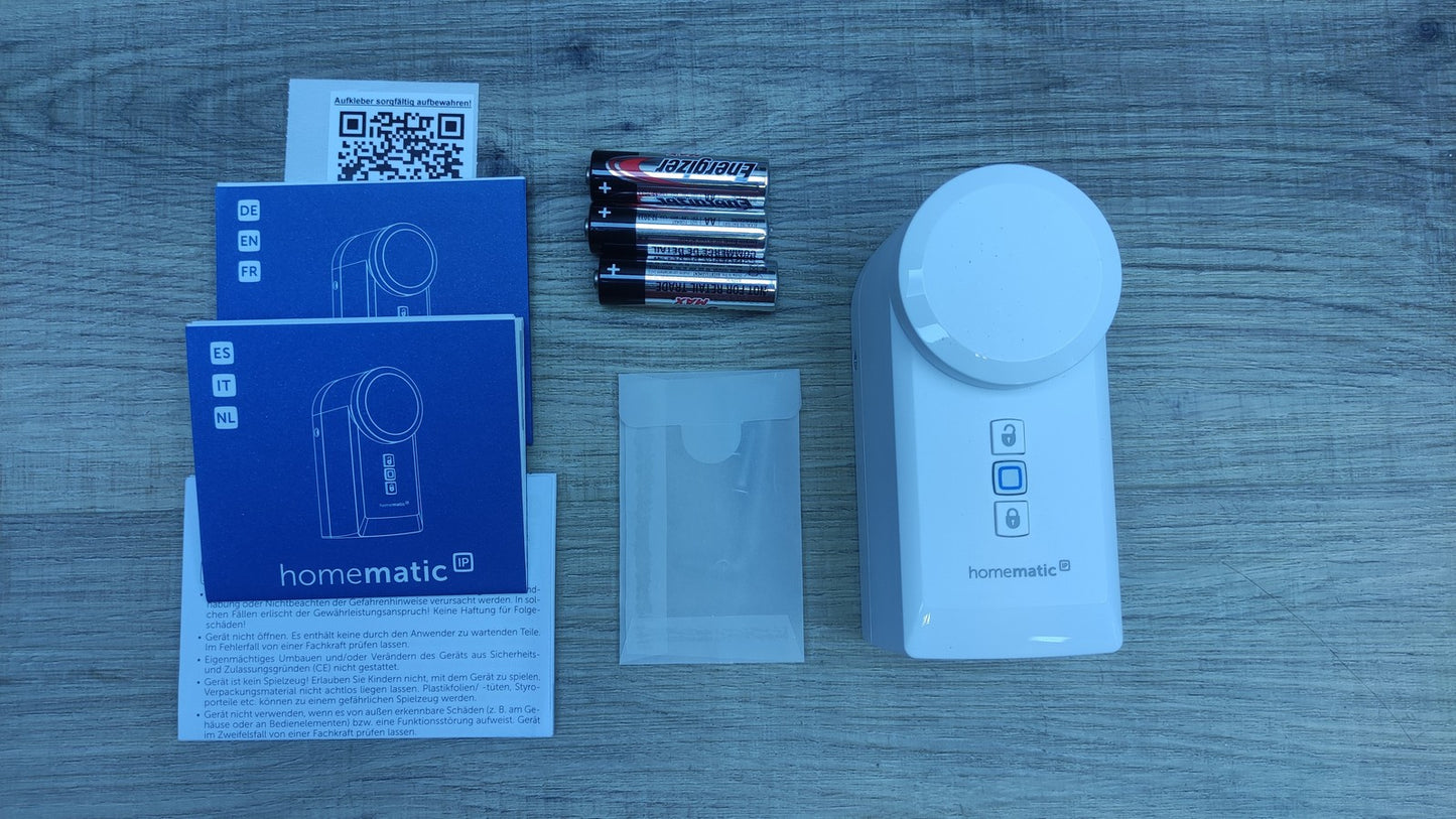 Homematic IP Smart Home HmIP-DLD Türschlossantrieb 154952A0, I33599