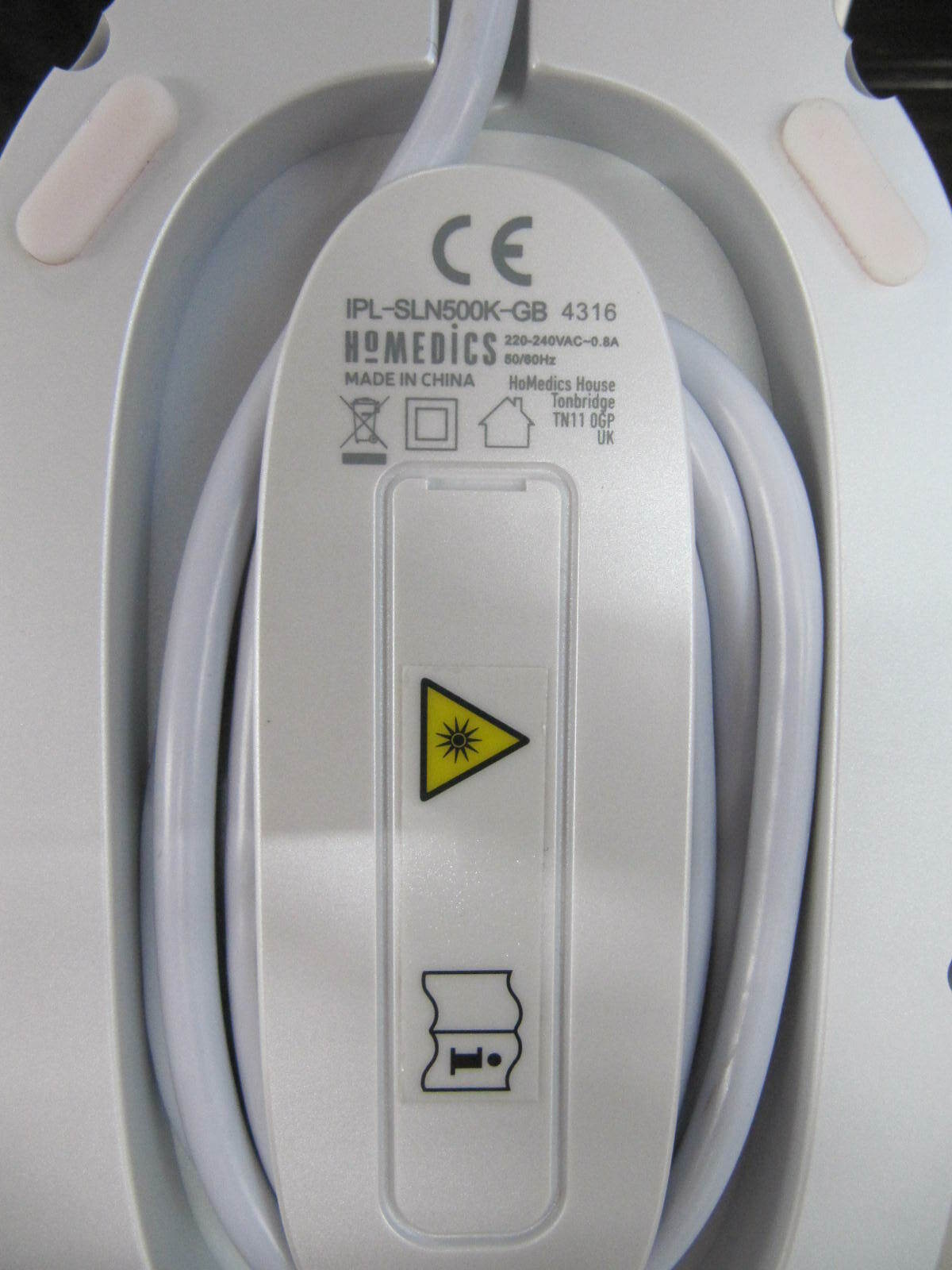 HoMedics IPL-SLN500K-EU Duo Salon-System IPL-Haarenfernung Rechnung Y06864