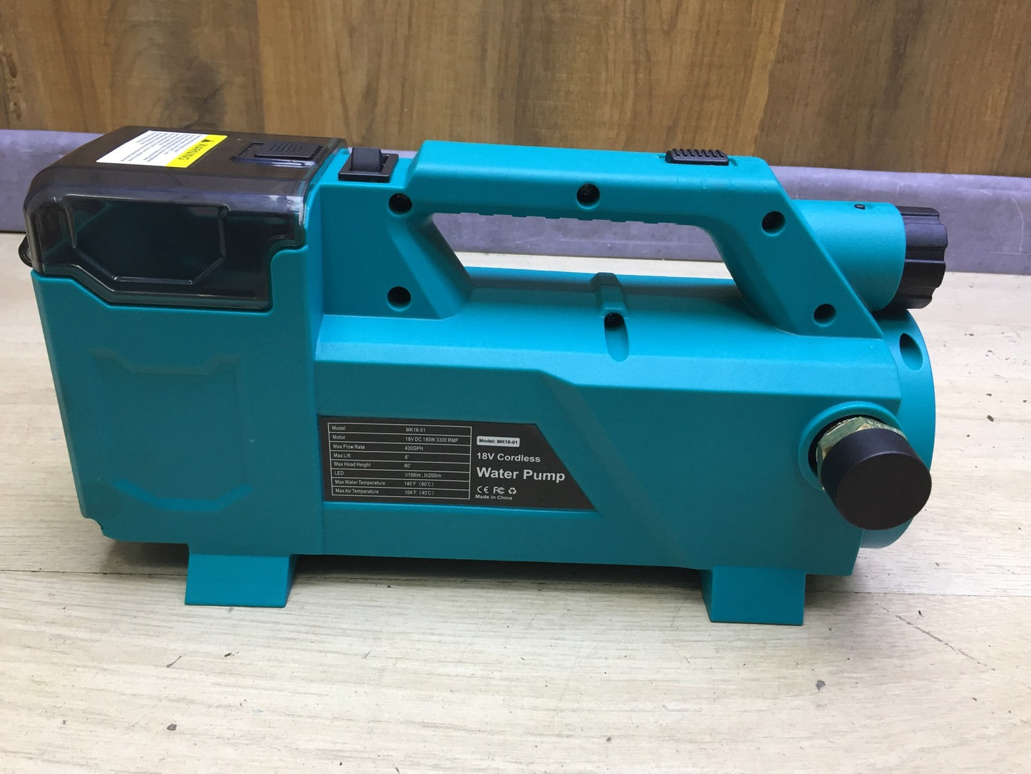 ThagBrco MK18-01 Akku-Wasserpumpe solo, für Makita 18V Akku, I33218
