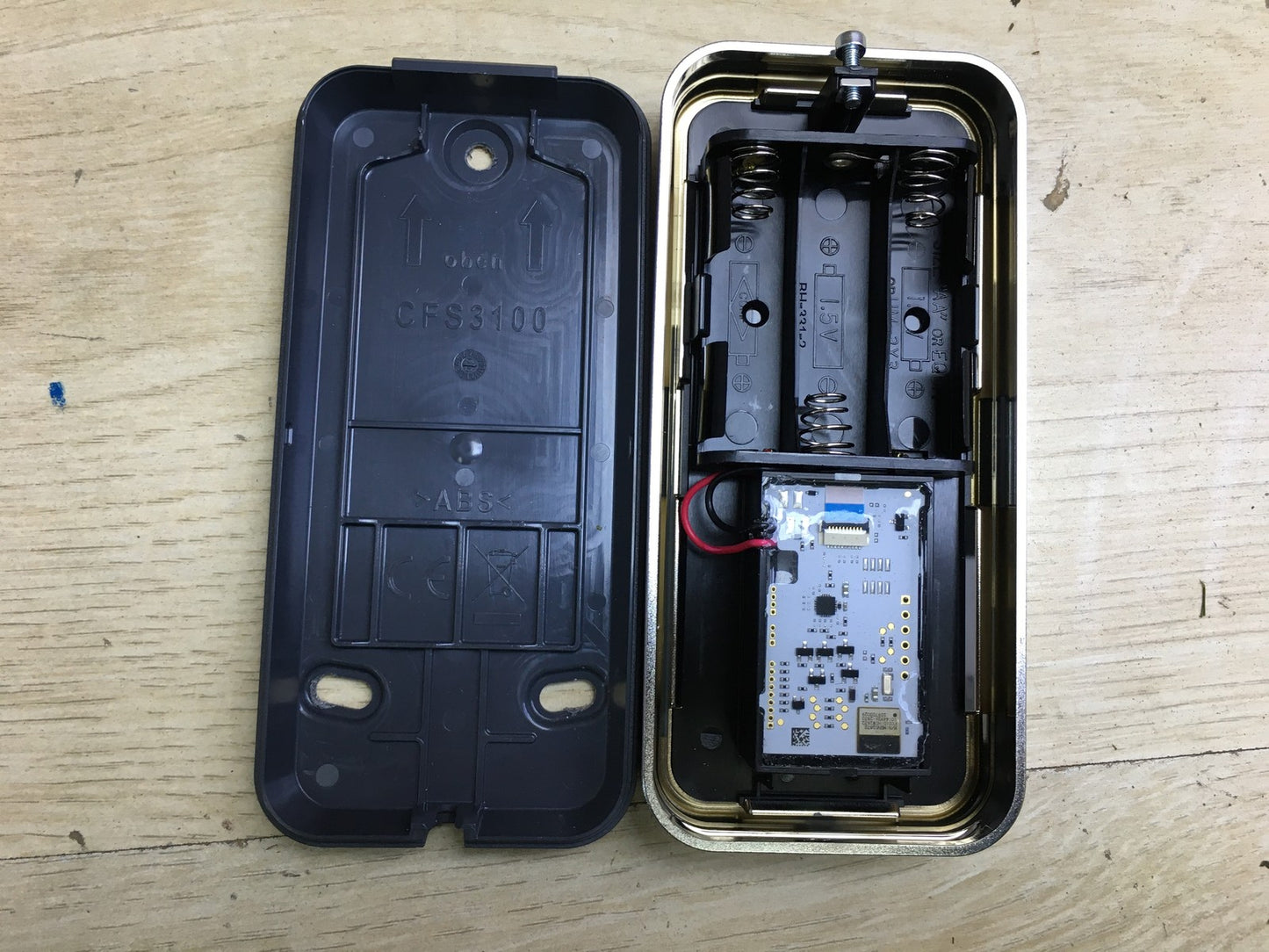 ABUS One Fingerscanner CFS3100 für Haustür, Wohnungstür und Terrassentür, I34020