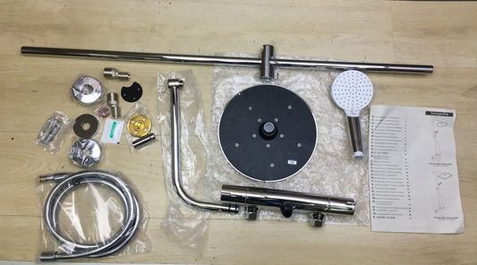 Hansgrohe Crometta S 240 Duschsystem 2 Strahlarten 27267000, I34377