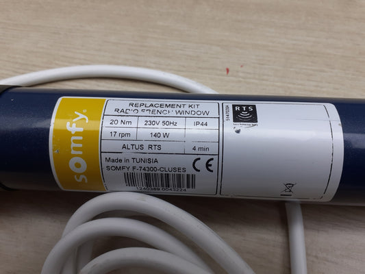 Somfy 1240389 Rollladenmotor Ersatz-Kit Altus RTS, I17292
