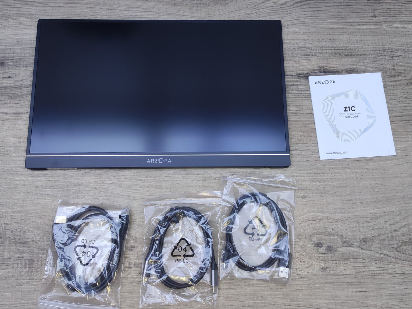 Arzopa Z1C Tragbarer Monitor 16,1" FHD 1920x1080 IPS USB-C mini-HDMI 60Hz