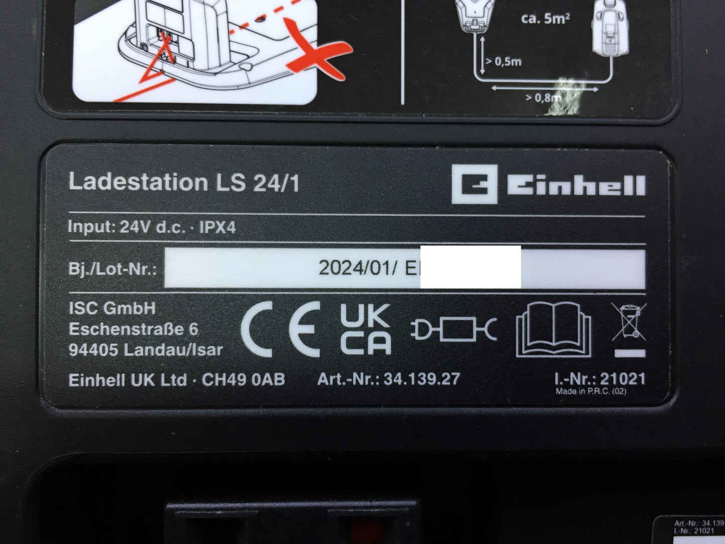 Einhell Freelexo CAM 500 robotic lawnmower (3413990), I33520