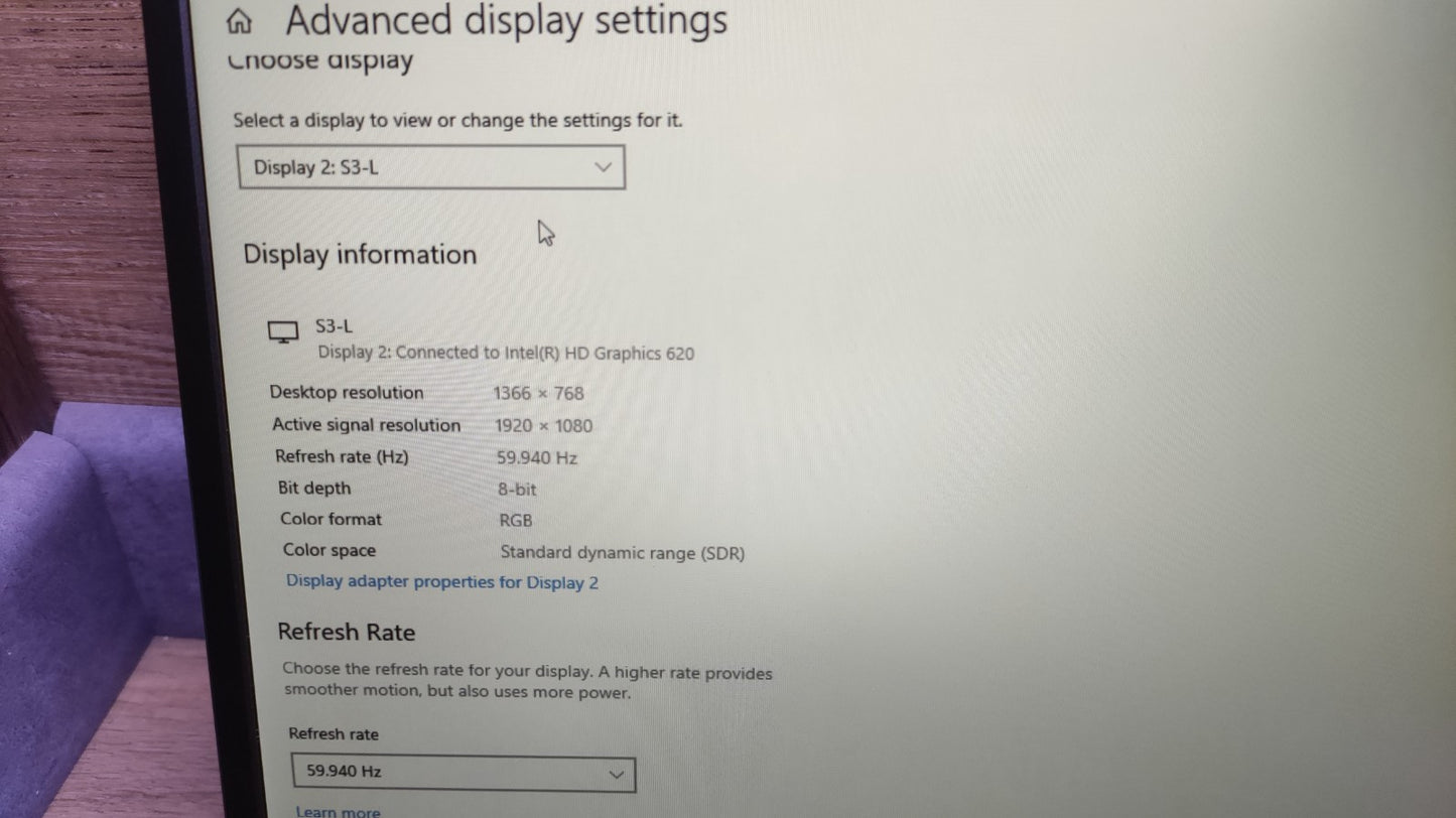 Laptomo S3 Portable Monitor Extension for Laptop 14" FHD 1920x1080 HDMI USB-C