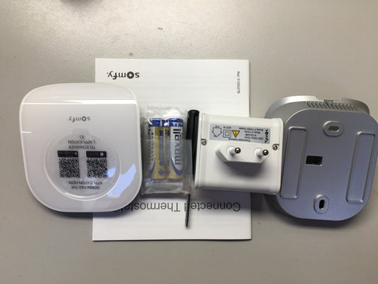 Somfy 2401498 Funk-Thermostat für Heizung oder Einzelkessel, I11077