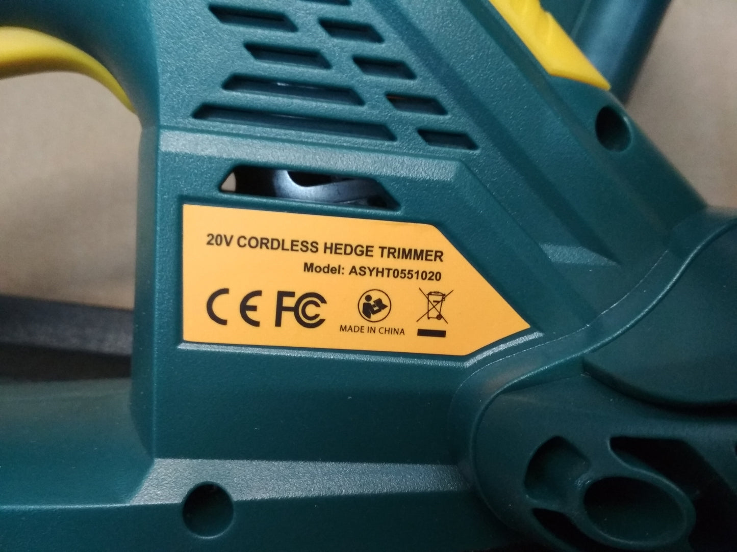 Urceri Akku Heckenschere Klingenlänge 510 mm SOLO V12838