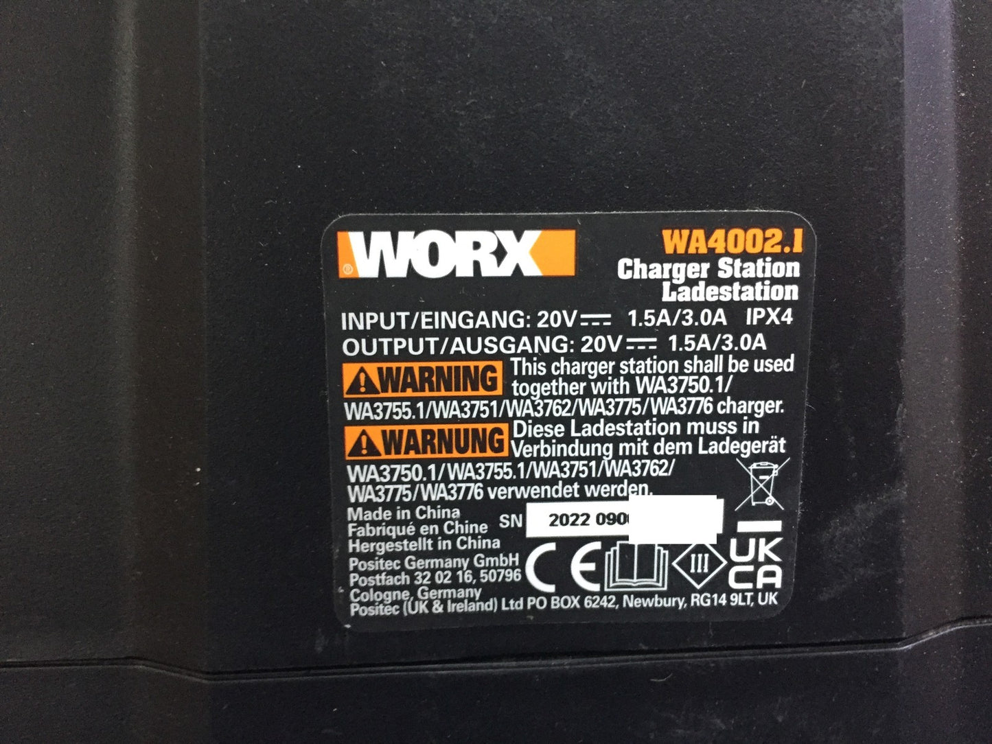 WORX WR147E.1 Landroid PLUS robotic lawnmower L1000 up to 1000m², I33539