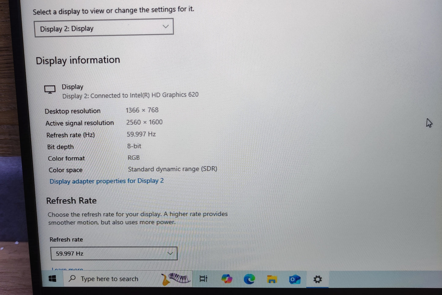 Uperfect Portable Monitor 16" QHD 2560x1600 IPS LCD HDR USB-C HDMI Speaker
