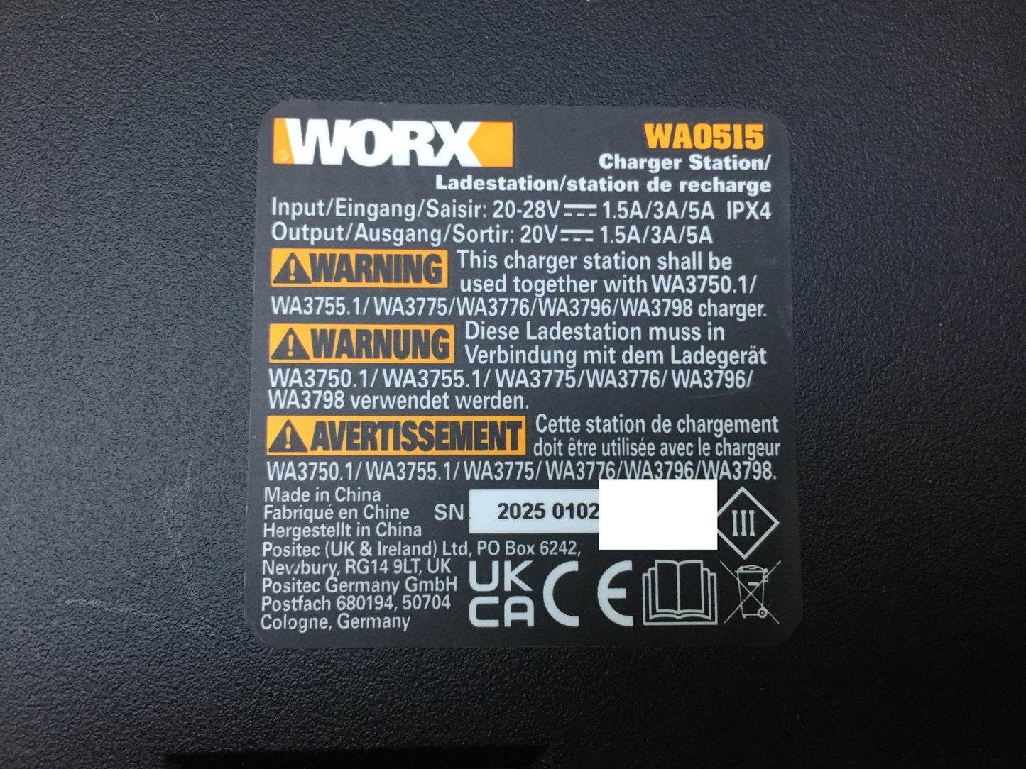 WORX Landroid Vision M600 Mähroboter WR206E.1 für Gärten bis 600m², I34036
