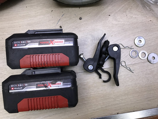 Einhell GE-CM 36 Li Kit Akku-Rasenmäher 2 Akkus 3.0Ah, I28540