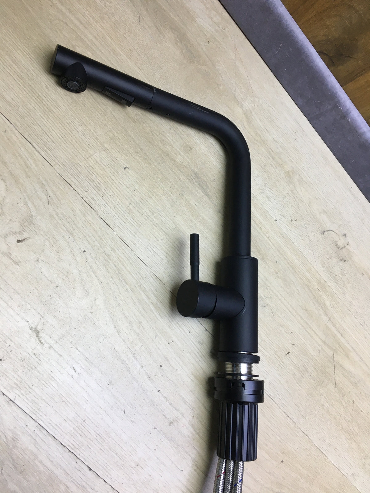 Bächlein kitchen faucet Varvaro extendable, faucet 360 degrees swivel I30753
