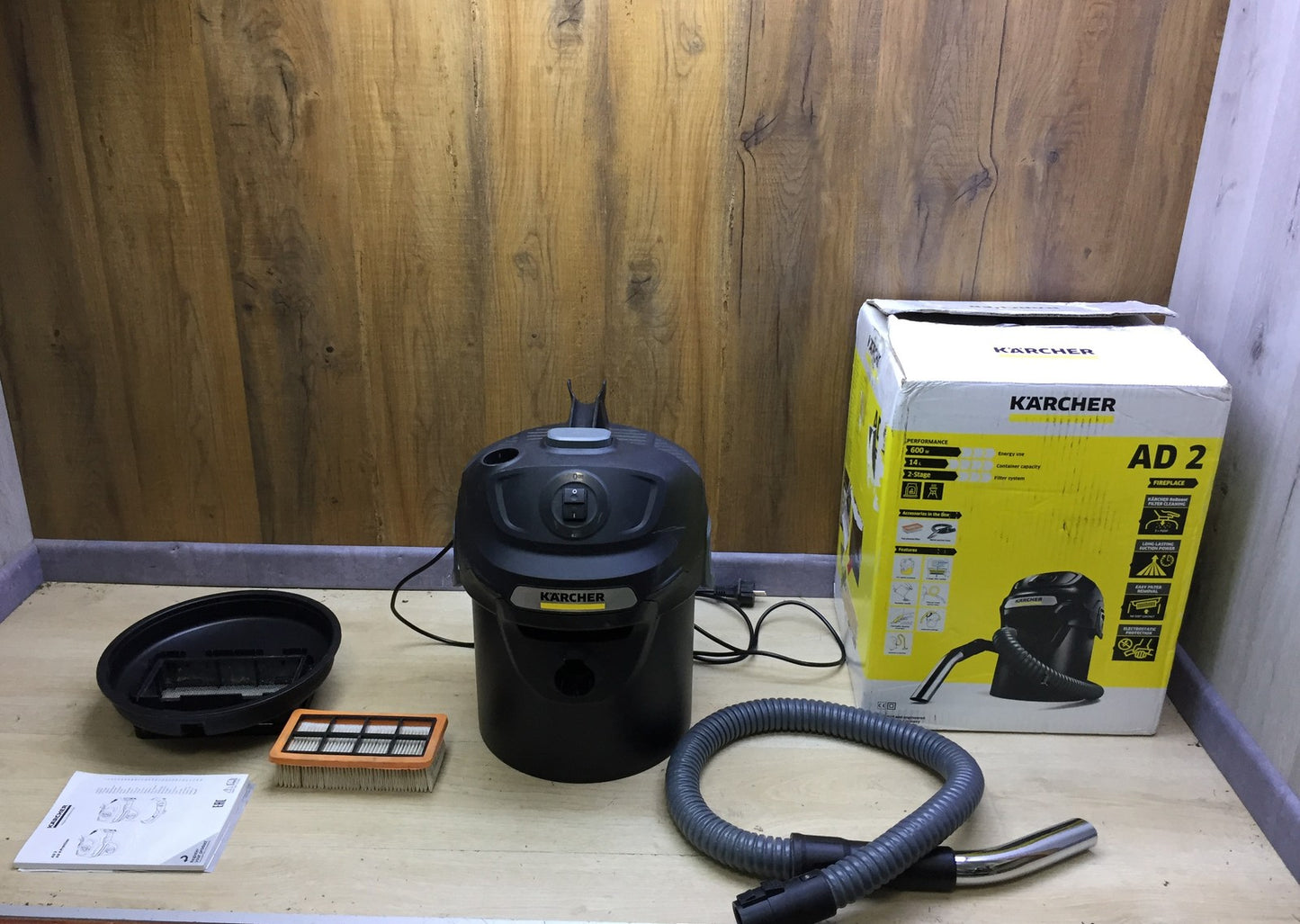 Kärcher AD 2 ash and dry vacuum cleaner 1.629-711.0, I33156