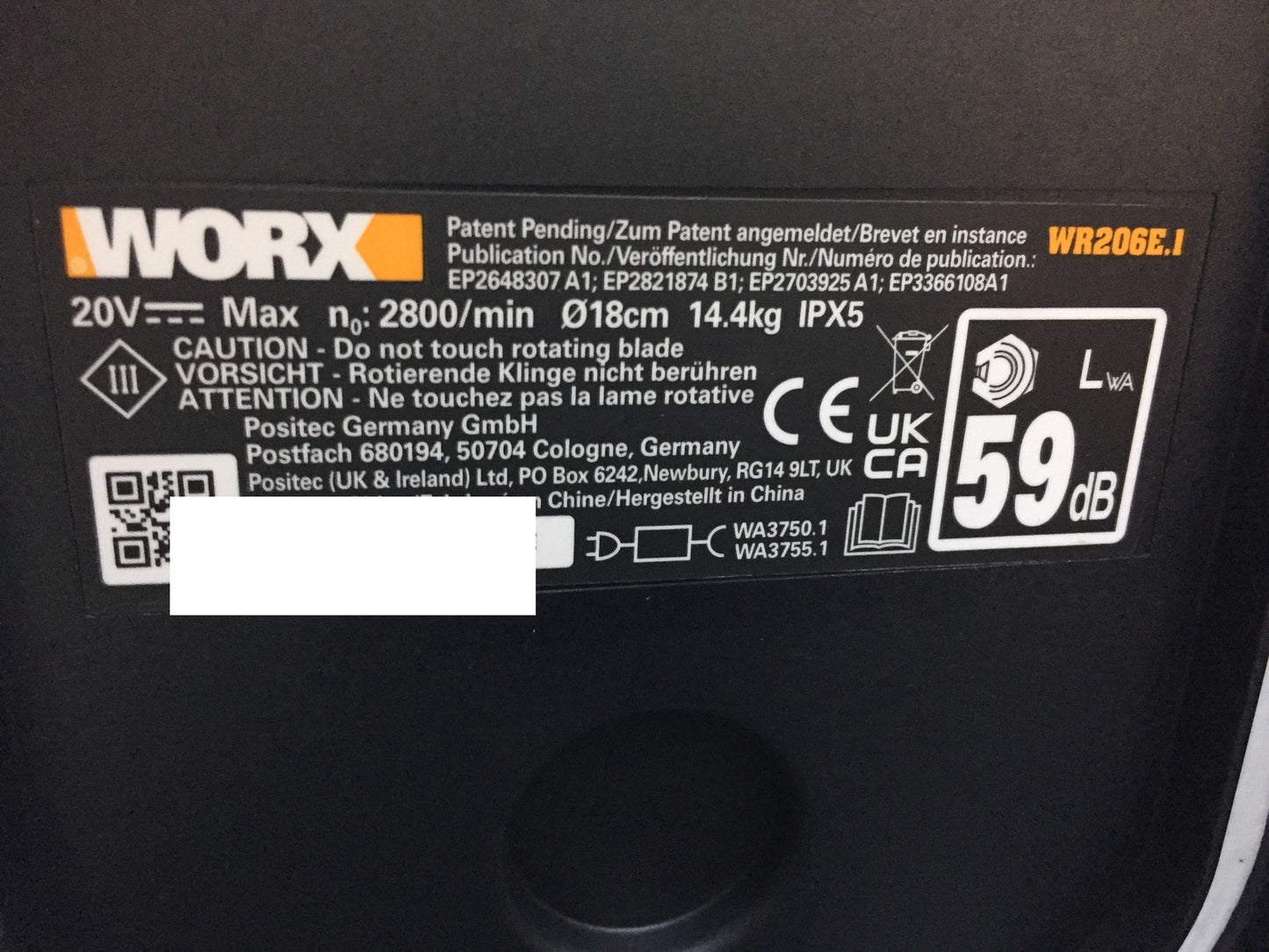 WORX Landroid Vision M600 Mähroboter WR206E.1 für Gärten bis 600m², I33579