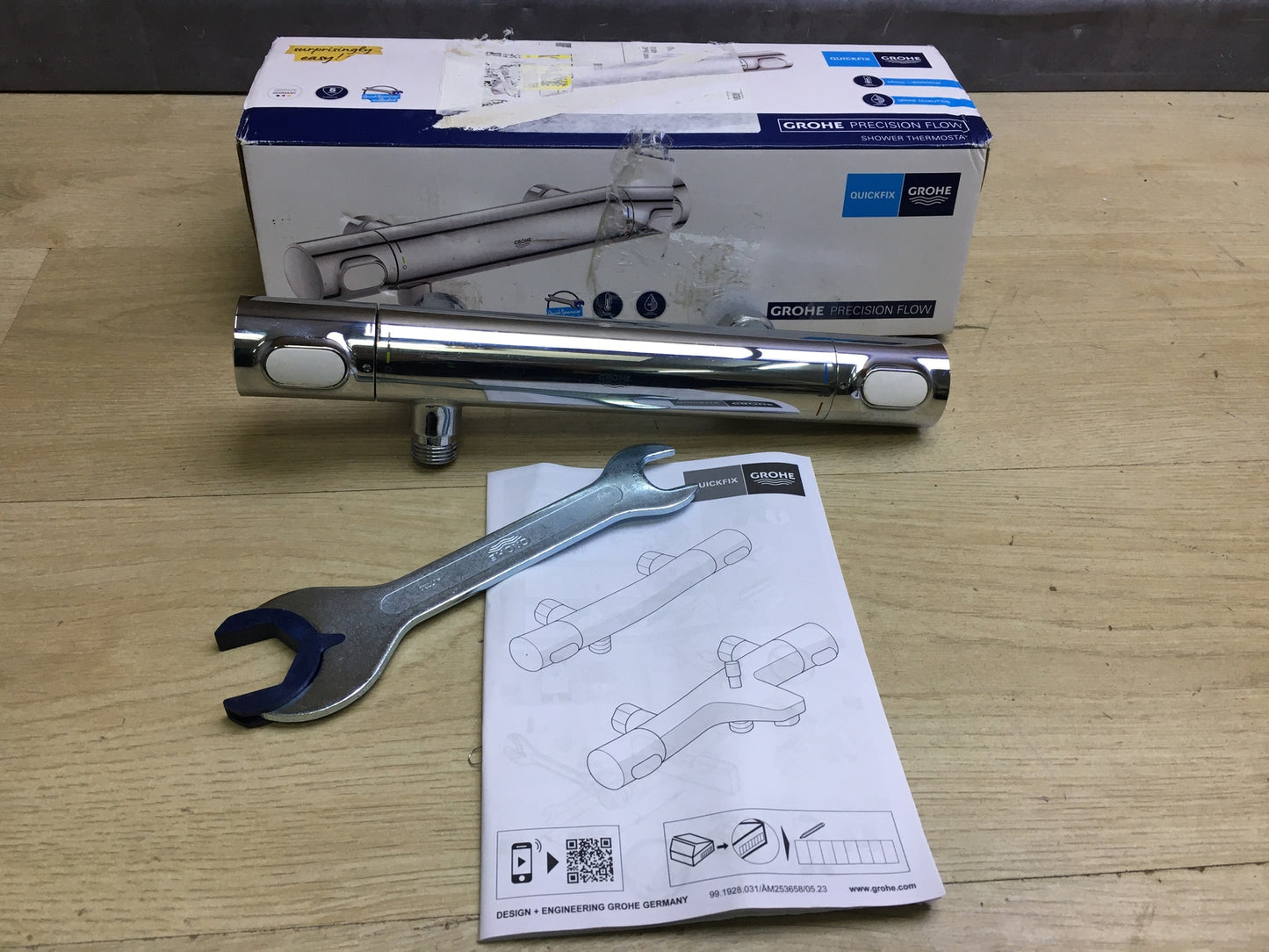 GROHE Precision Flow thermostatic shower mixer 34799000, water-saving, I32469