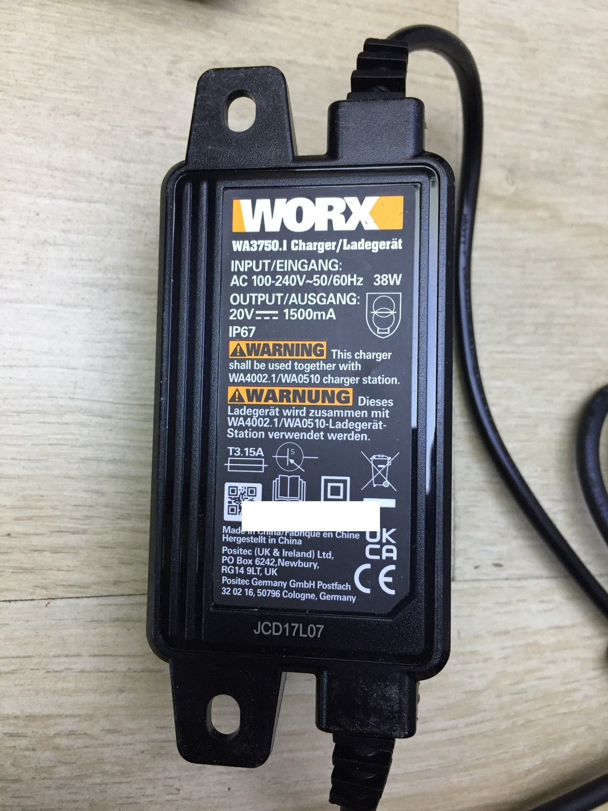 WORX Landroid M500 PLUS WR165E Mähroboter bis 500 qm mit WLAN, Bluetooth, I33689