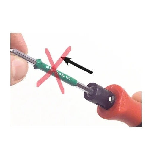 Wiha torque screwdriver TorqueVario-S (2852), 0.8-5 Nm, I33396