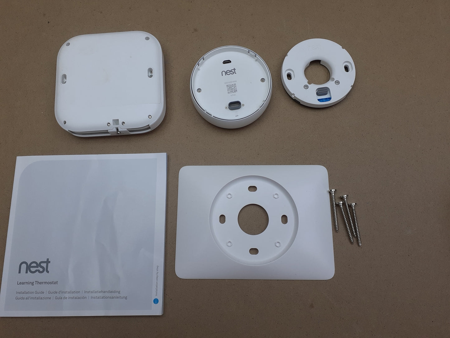 Nest Selbstlernendes Thermostat 3. Generation, Weiß, I05568