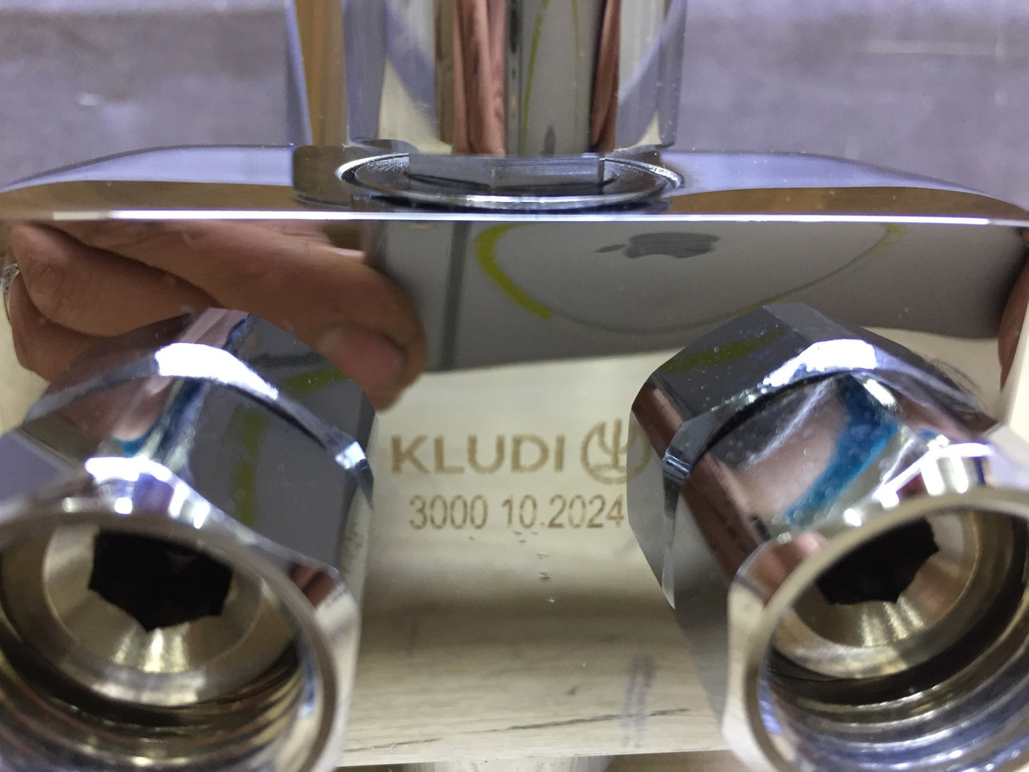 KLUDI bathtub faucet, single-lever mixer, 375910565, I33209