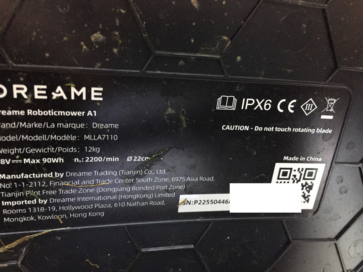 DREAME Intelligenter Mähroboter A1 (MLLA7110), I34044