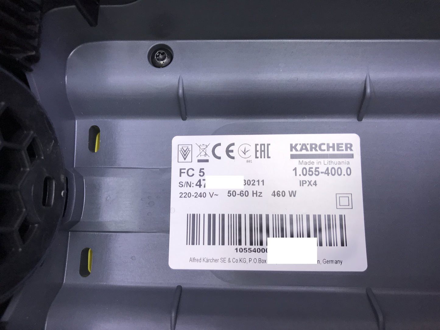 Kärcher FC 5 Electric Hard Floor Cleaner 1.055-400.0, I26063