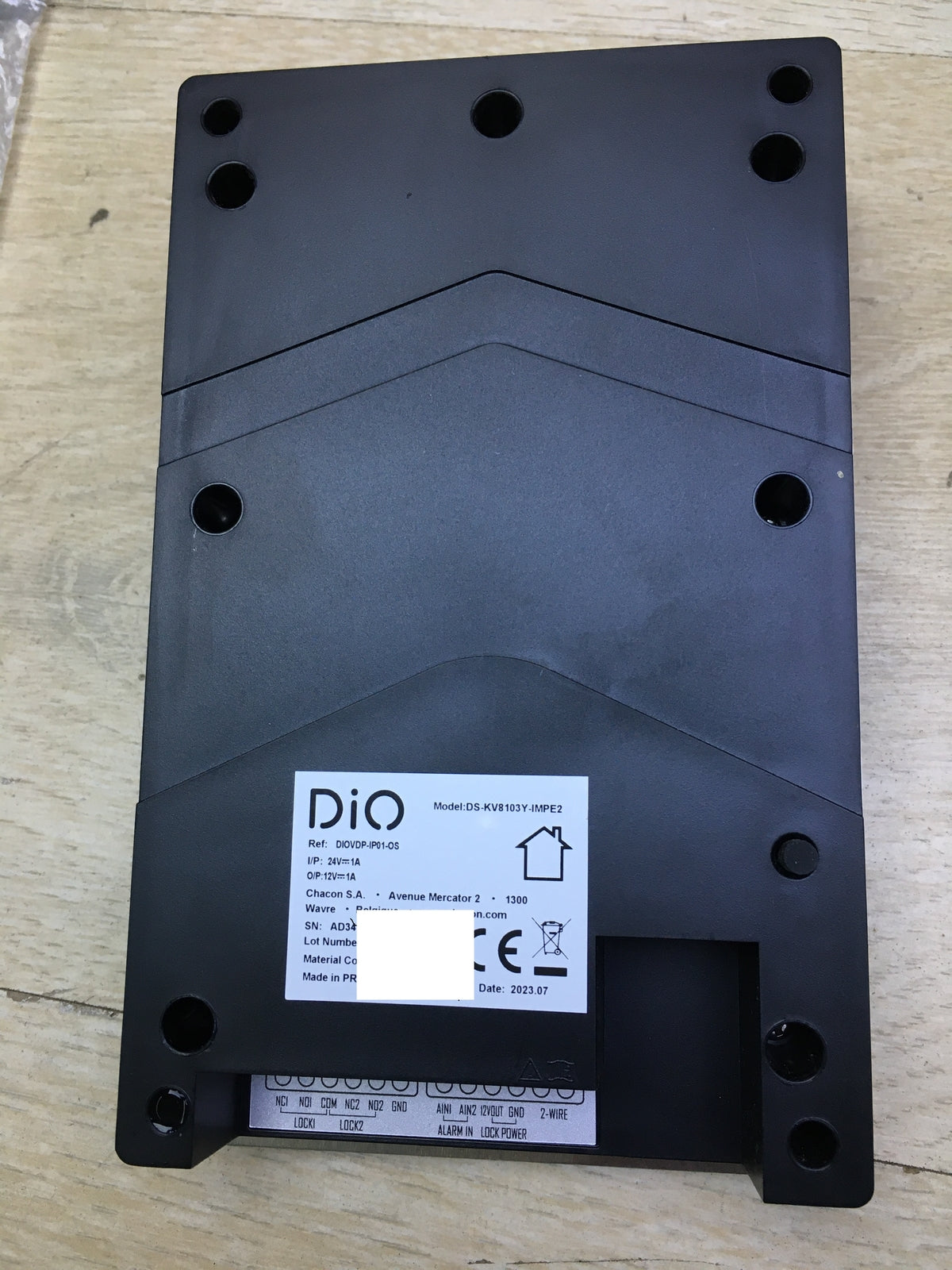 DiO DIOVDP-IP01 Video Intercom Wired Wi-Fi, I31399