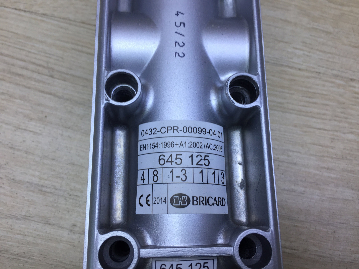 Bricard 6451257 Türschließer mit Zahnriemen, exzentriert, I24528