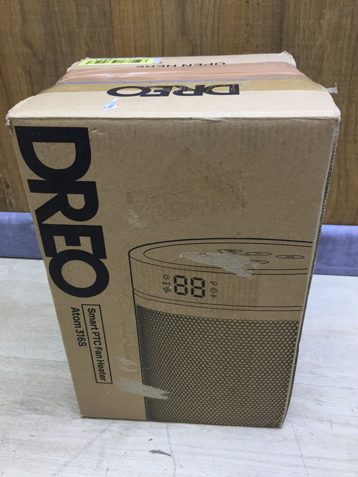 Dreo DR-HSH006S Energy-saving fan heater, 1500W, I32008