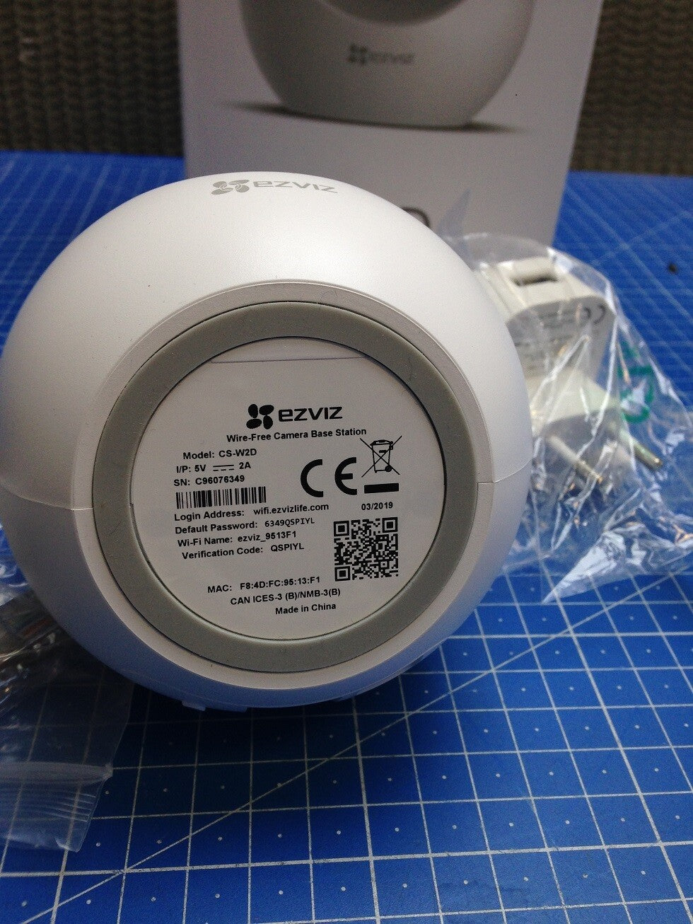 EZVIZ W2D Basiseinheit mit integrierter Sirene, V06382