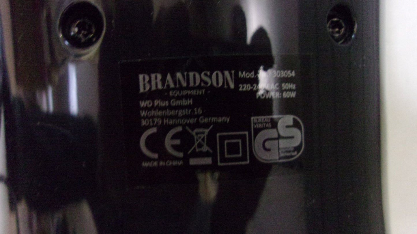 Brandson Equipment Design Turmventilator schwarz (303054), Y05624