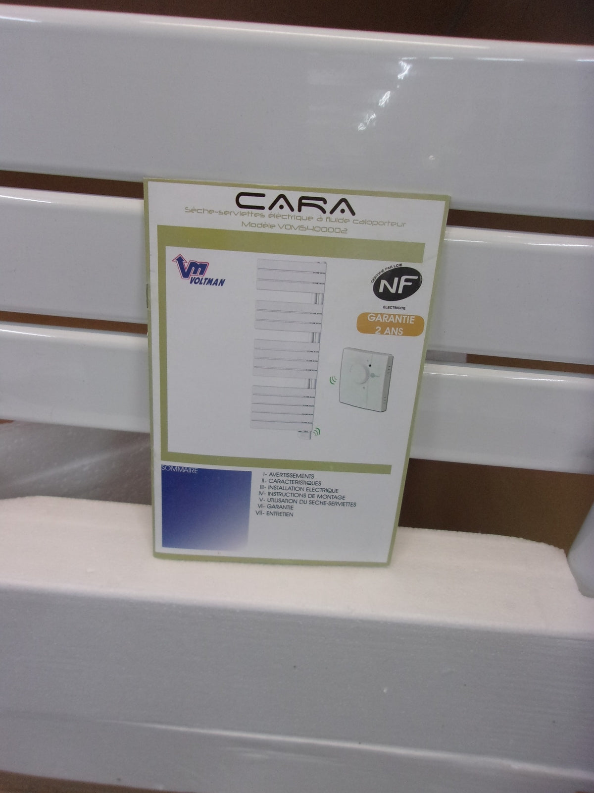 Voltman VOM540002 Designheizkörper Cara 750 W, I31502