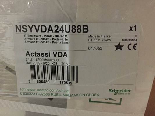 Schneider NSYVDA24U88B Kabel-Rack, bodensth. 24HE B800 T800 befestigt 19" I13085