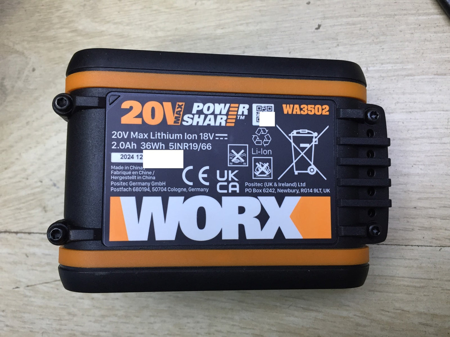 WORX Landroid Vision S250 robotic lawnmower WR202E, for gardens up to 250m², I33492