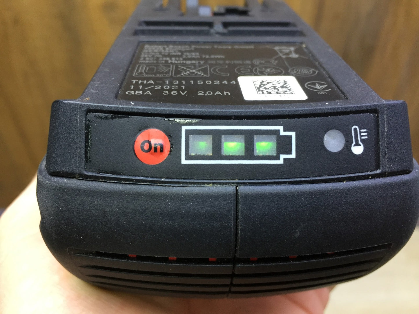 Bosch replacement battery GBA 36 V Li 2.0 Ah, I33124