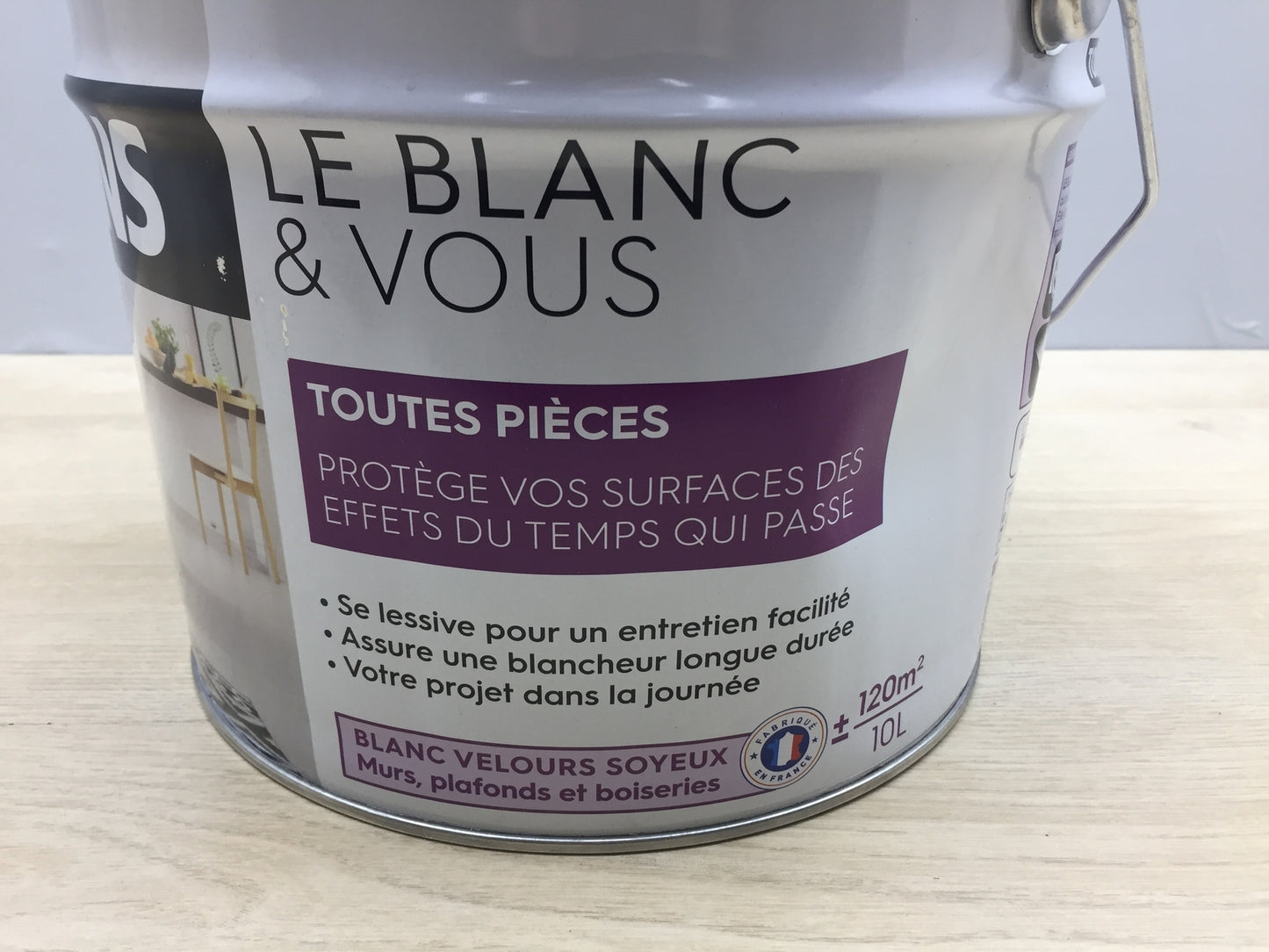 3,39€/L TOLLENS Farbe für Wände, Decken und Holz, waschbar, 10 L, I14574