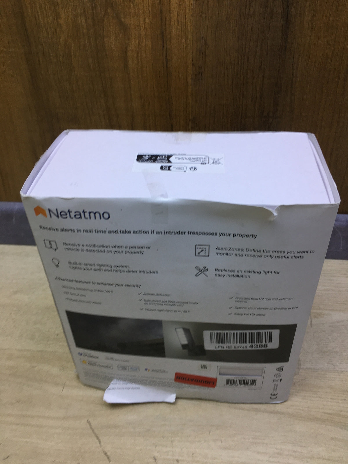 Netatmo Presence Outdoor Security Camera, I31527