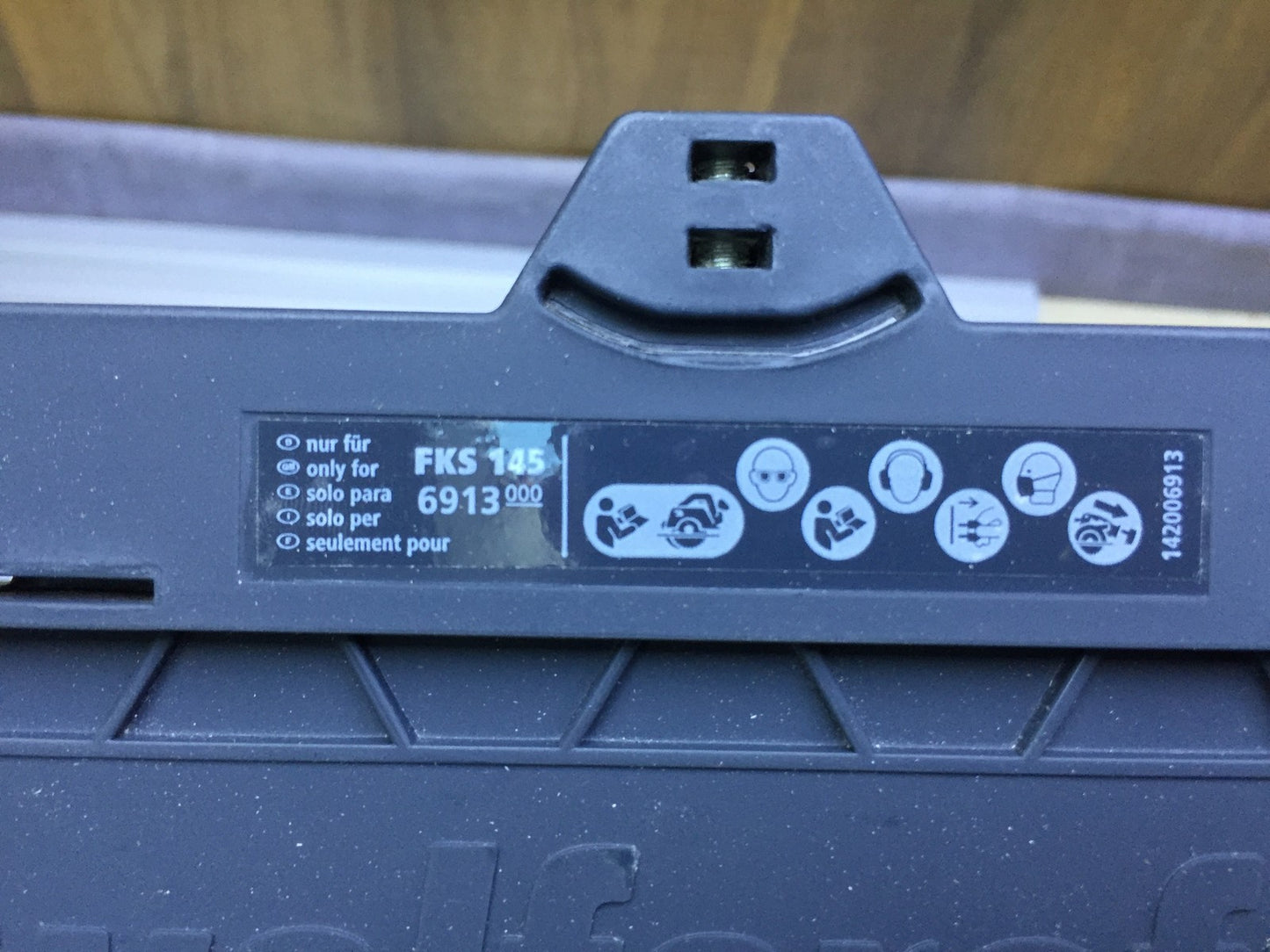 Wolfcraft 6913000 FKS 145 2-teilige-Führungsschiene, I33730