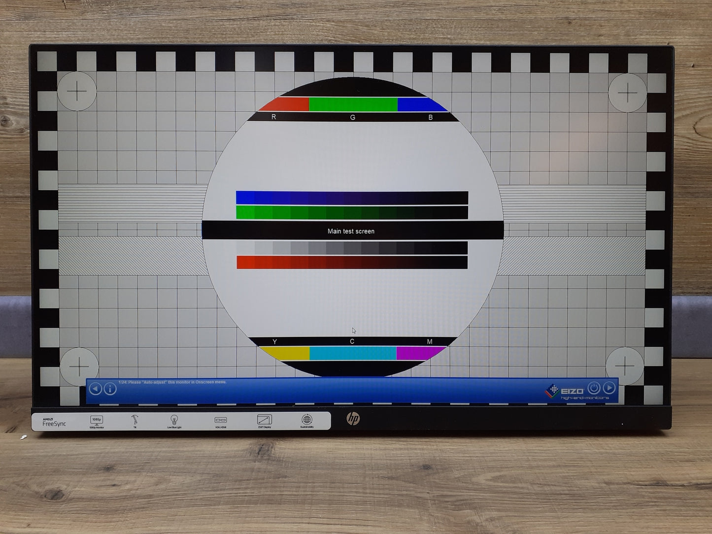 HP V24v G5 Monitor 23.8" FHD 1920x1080 VA Panel VGA HDMI AMD FreeSync 75Hz 5ms