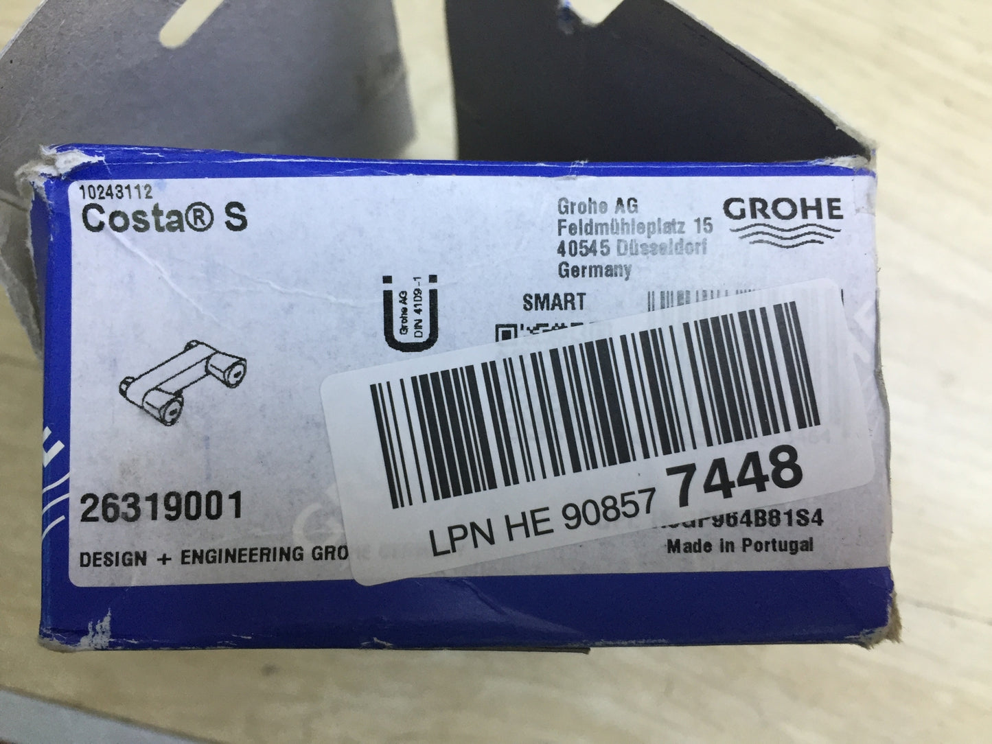 Grohe Costa S shower fitting 26319001, 120 mm, silver, I30835