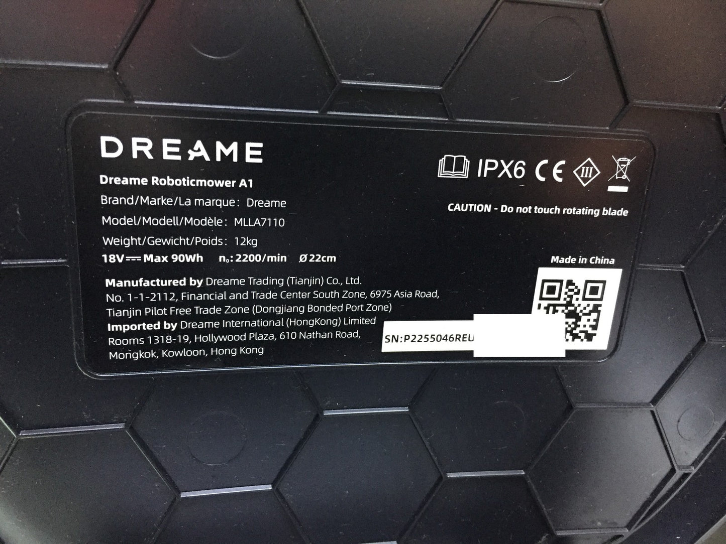 DREAME Intelligenter Mähroboter A1 (MLLA7110), I34111