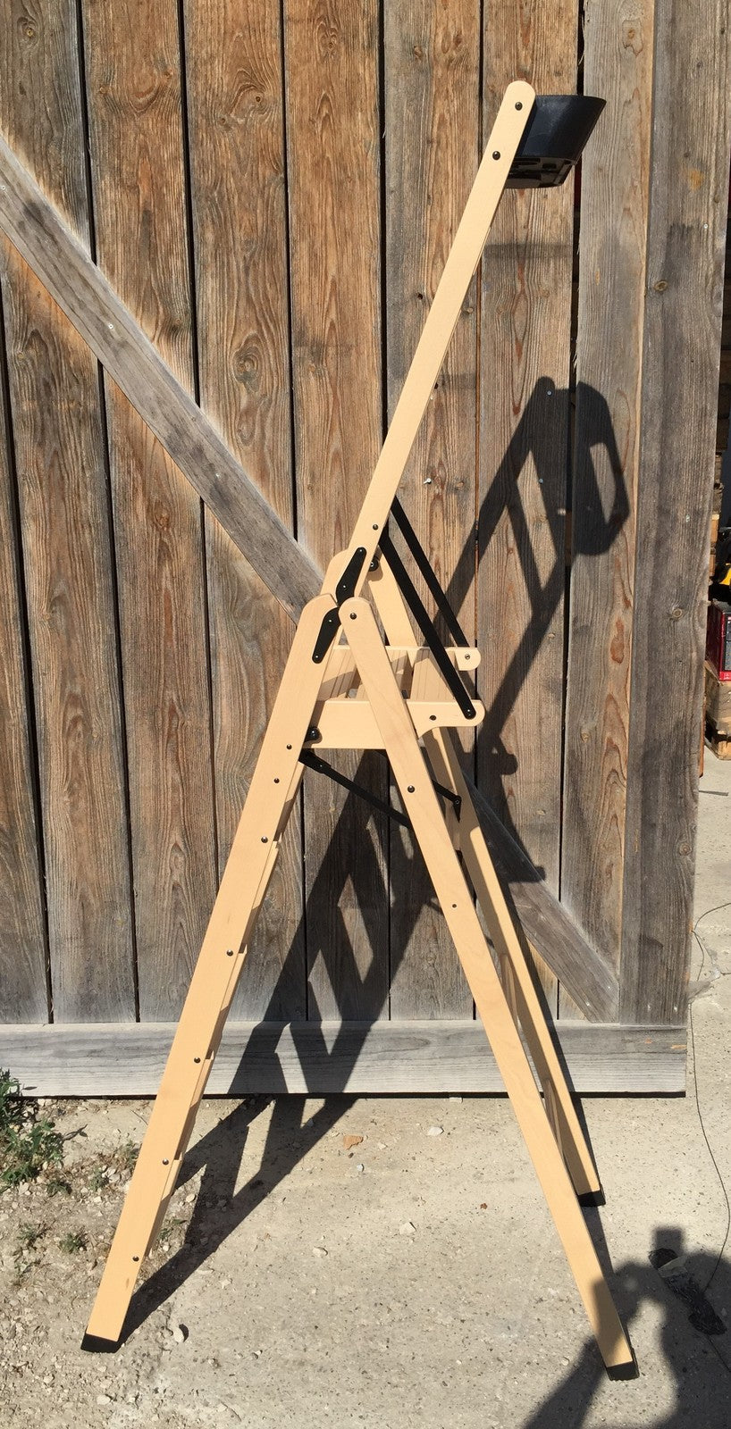 FoppaPedretti 9900380003 Wooden ladder 6 steps Naturale, I32948