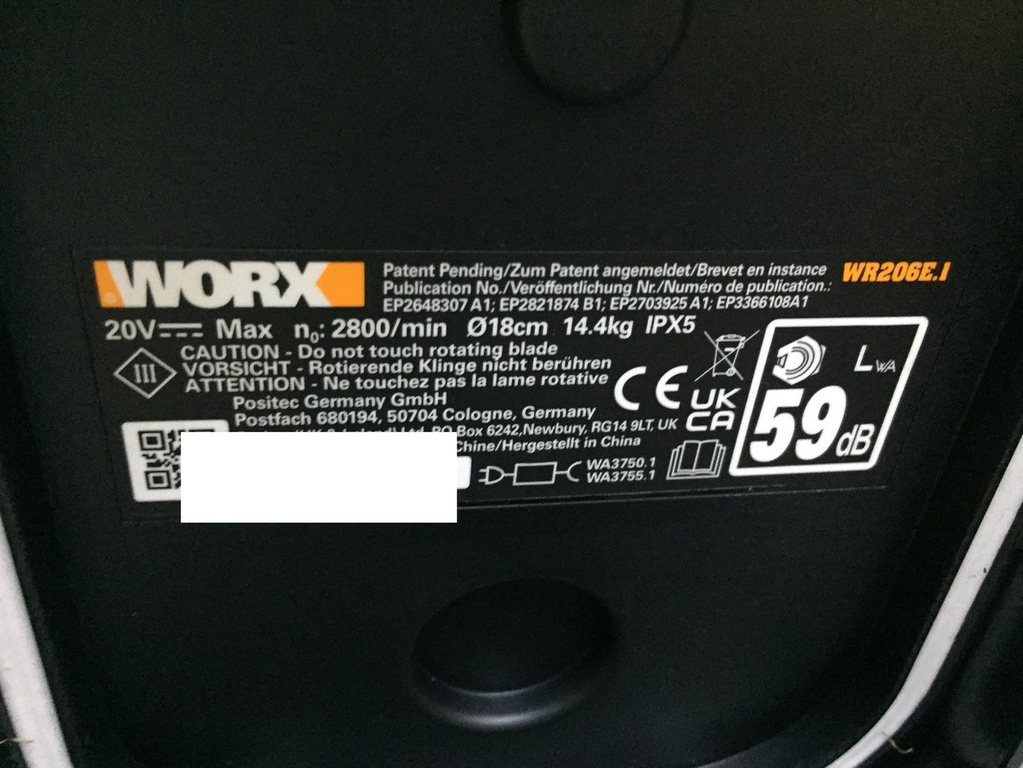 WORX Landroid Vision M600 Mähroboter WR206E.1 für Gärten bis 600m², I33645