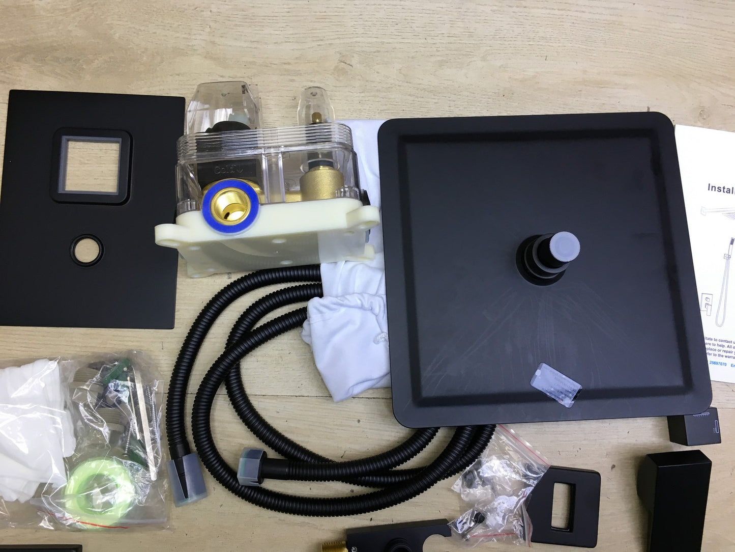 Rainsworth Duschsystem RW-DH-10W Unterputz, 25x25cm, I34291