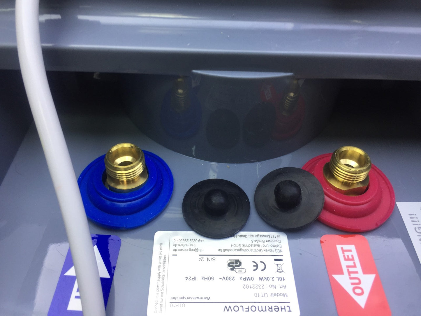 Thermoflow UT10 Untertischspeicher drucklos (2322102), 10 Liter, EEK:A, I33268